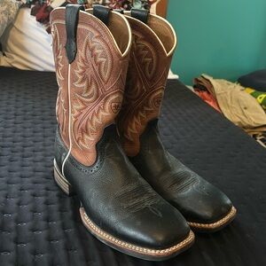 Ariat black cowboy boots size 10.5D